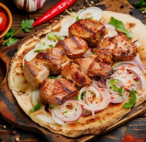 Шашлык из свиной шейки